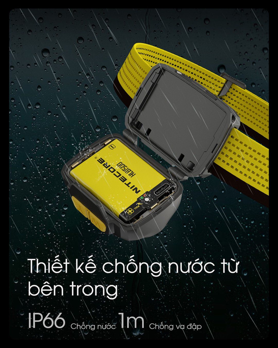  Đèn Đội Đầu Chạy Trail Nitecore UT27 Pro - 800 Lumens 