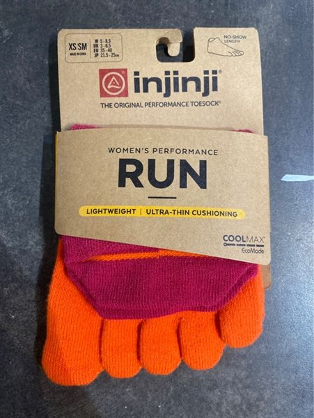  Tất Chạy Bộ 5 Ngón Nữ Injinji Run Lightweight No Show 