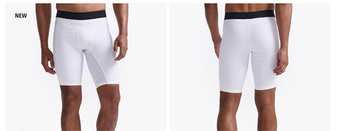  Quần Lót Bó Cơ Nam 2XU Base Layer Compression Shorts - Màu Trắng 