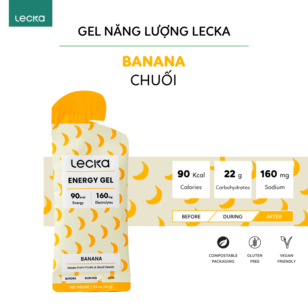  Gel Năng Lượng Lecka Energy Gel - 44g 
