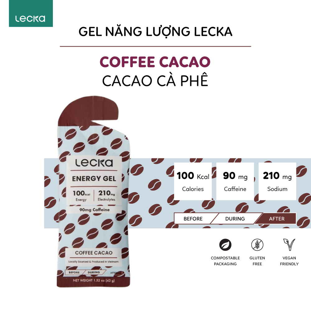  Gel Năng Lượng Lecka Energy Gel - 44g 
