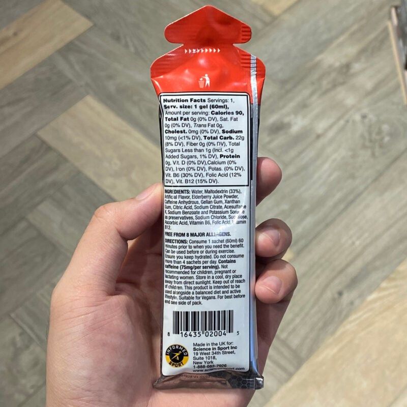  Gel Năng Lượng SIS GO ENERGY + Caffeine - 60ml 