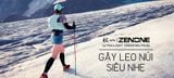  Gậy Leo Núi Chạy Trail Zenone Z1902 - Carbon Pha Nhôm 