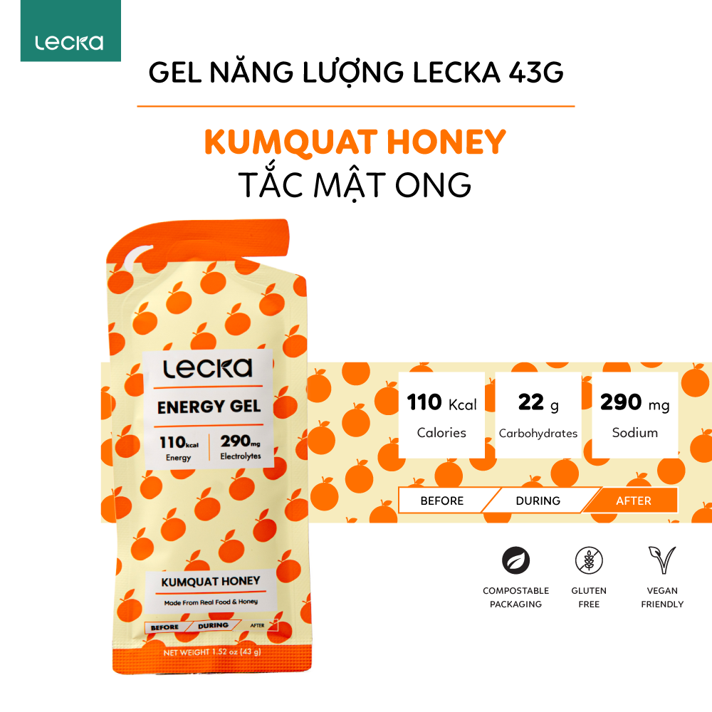  Gel Năng Lượng Lecka Energy Gel - 44g 