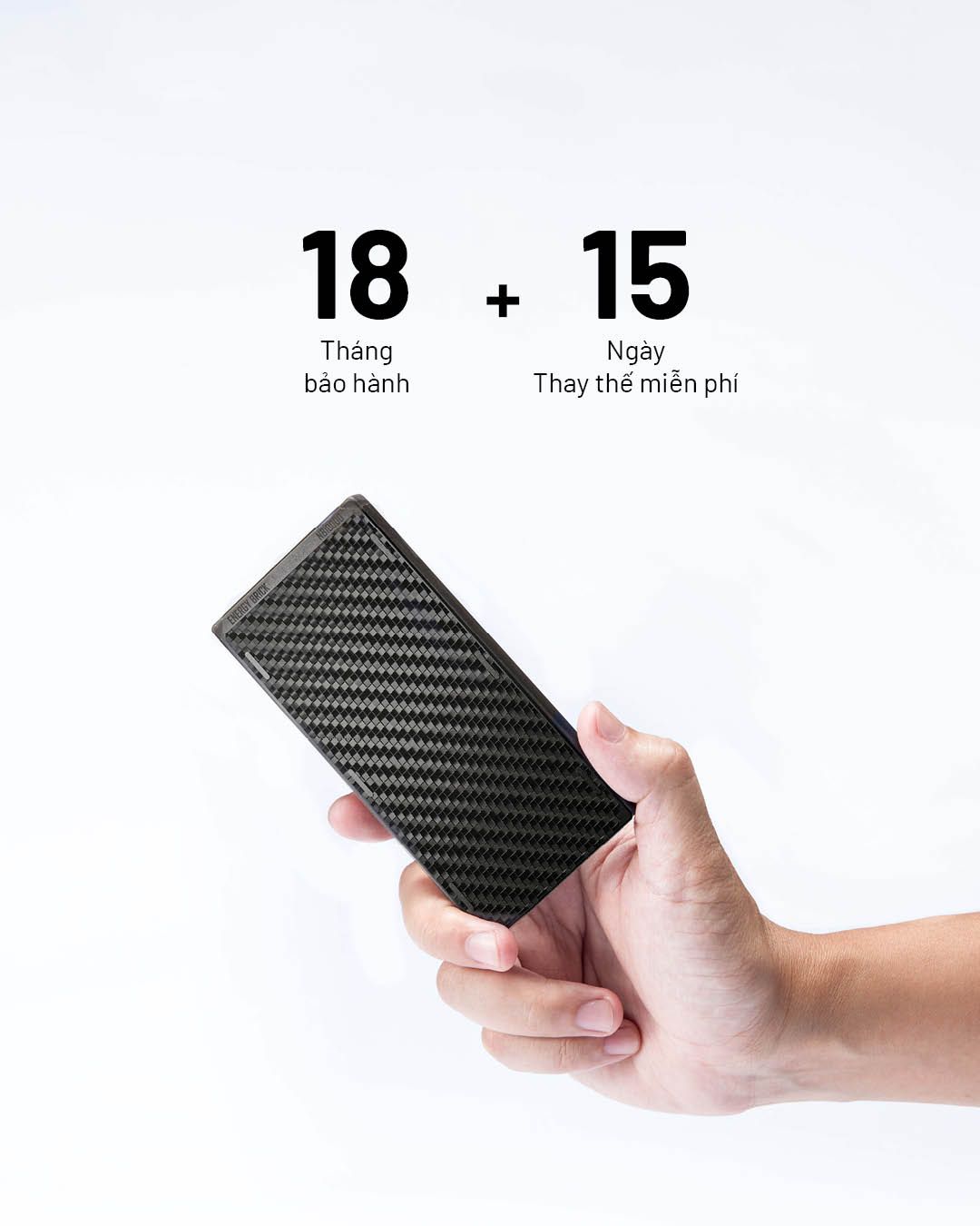  Sạc dự phòng vỏ Carbon siêu nhẹ Nitecore NB10000 Gen3 Power Bank 