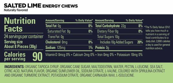  Kẹo Dẻo Năng Lượng GU Energy Chews 