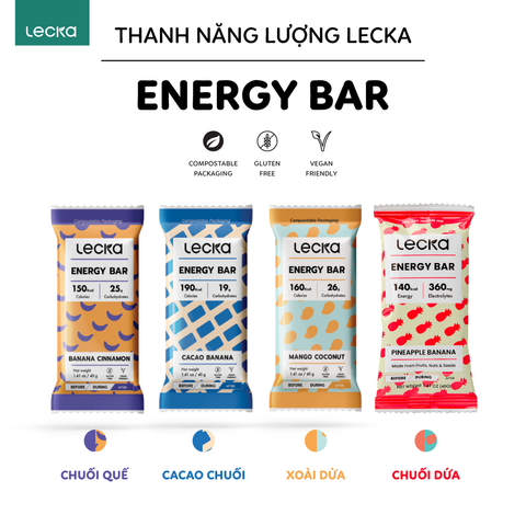  Thanh Năng Lượng Lecka Energy Bar - 40g 