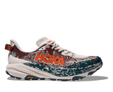  Giày Chạy Trail Nam Hoka Speedgoat 6 Wide - Màu Xám Trắng (Putty) - SS25 