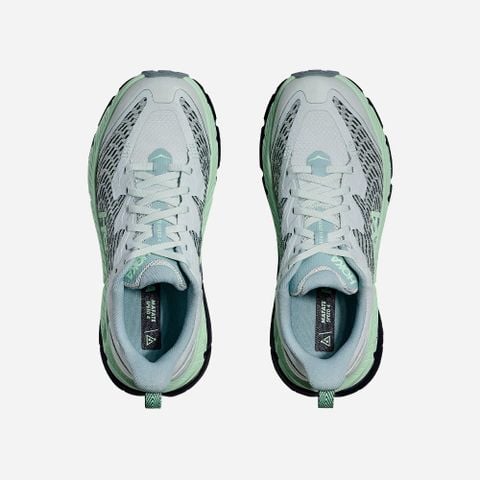  Giày Chạy Trail Nữ Hoka Mafate Speed 4 - Màu Xám Nhạt 