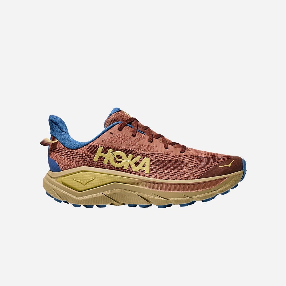  Giày Chạy Trail Nam Hoka Challenger 8 Wide - Màu Nâu 