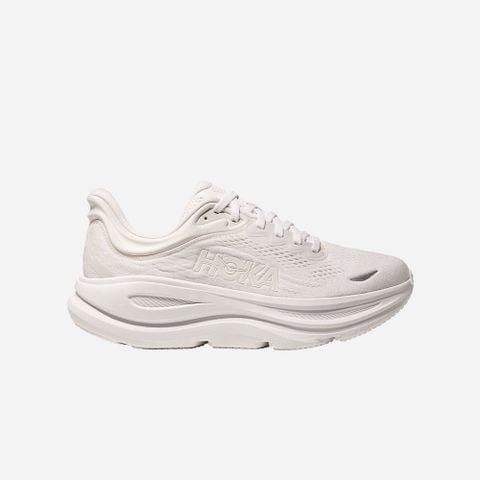  Giày Chạy Bộ Nam Hoka Bondi 9 - Màu Trắng Ngà 