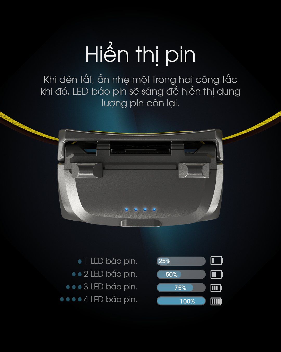  Đèn Đội Đầu Chạy Trail Nitecore UT27 Pro - 800 Lumens 