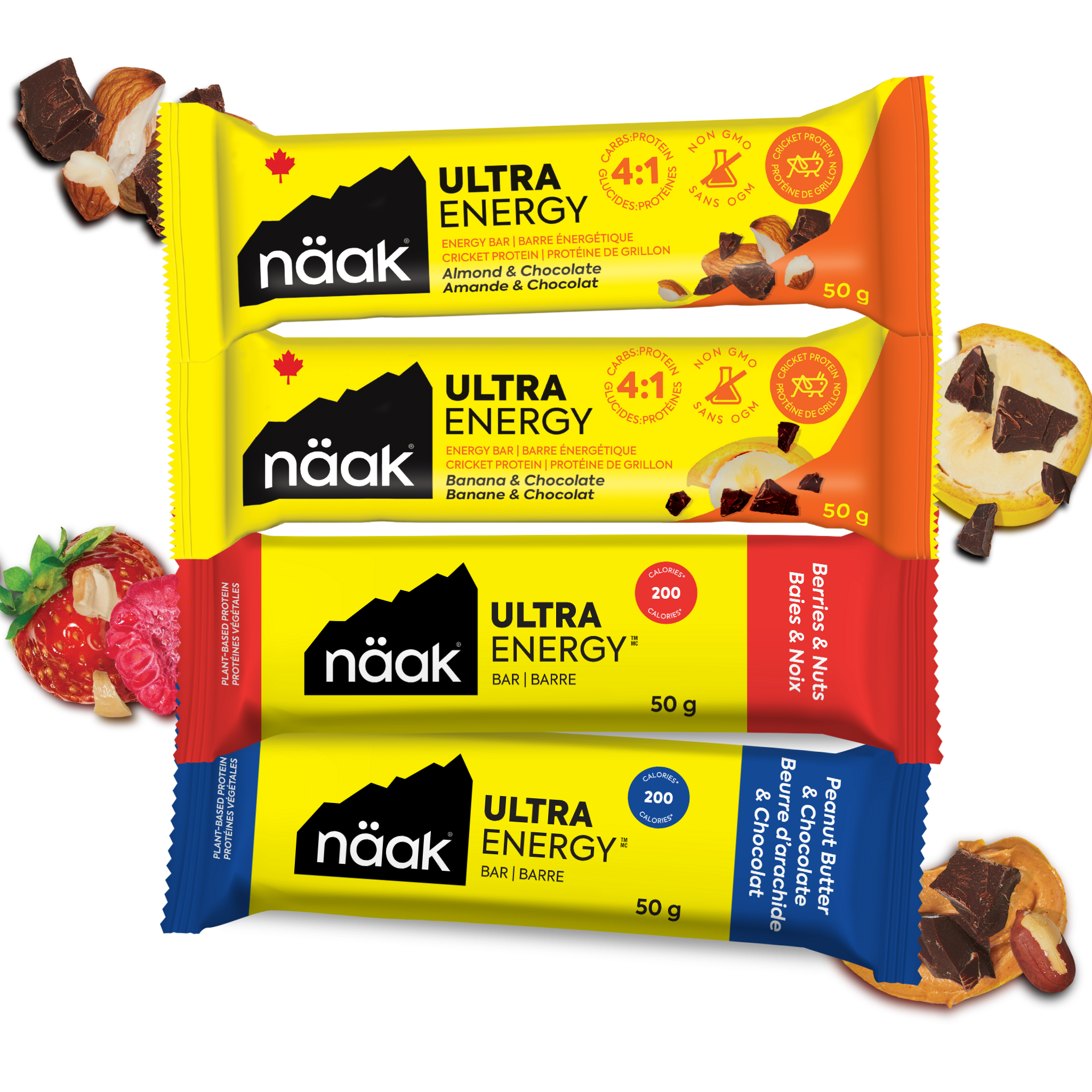  Thanh Năng Lượng NAAK Energy Bar - 50g 