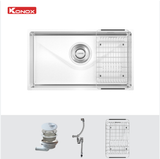 Chậu rửa bát Konox Tari 800SM – Thiết kế Nhật Bản tinh tế, bền đẹp cho căn bếp hiện đại