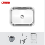 Chậu rửa bát Konox Tari 5744SM – Thiết kế Nhật Bản tinh tế, tối ưu cho căn bếp hiện đại