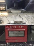 Bếp Ga Kết Hợp Lò Nướng ELBA VR 965 M Màu Đỏ, Kích Thước 90 cm – Nhập Khẩu Italy