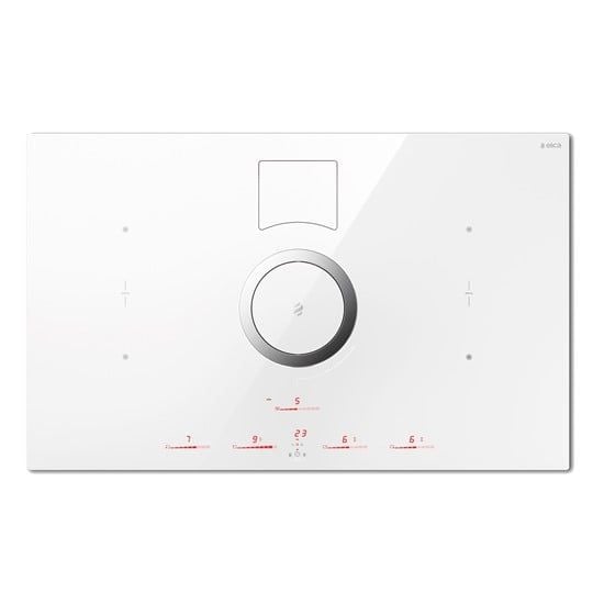 Bếp Kết Hợp Hút Mùi Elica NikolaTesla Switch màu trắng