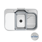 Chậu rửa bát Konox Tari Smart 7851 – Thiết kế Nhật Bản chống xước, tối ưu cho bếp hiện đại