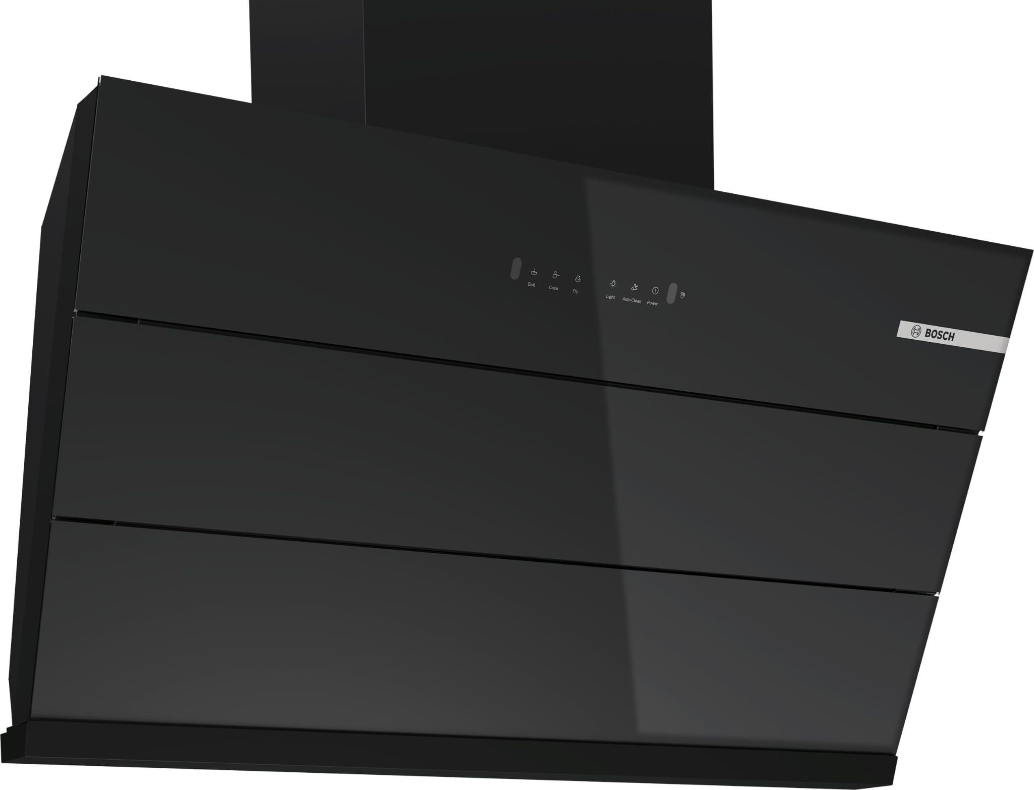 Hút Mùi Bosch DWK98IJ60I Serie 4 kính vát treo tường màu đen 90cm chính hãng