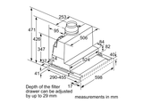 Hút Mùi Âm Tủ Bosch DFS067A51B – Giải Pháp Giữ Không Gian Bếp Luôn Trong Lành
