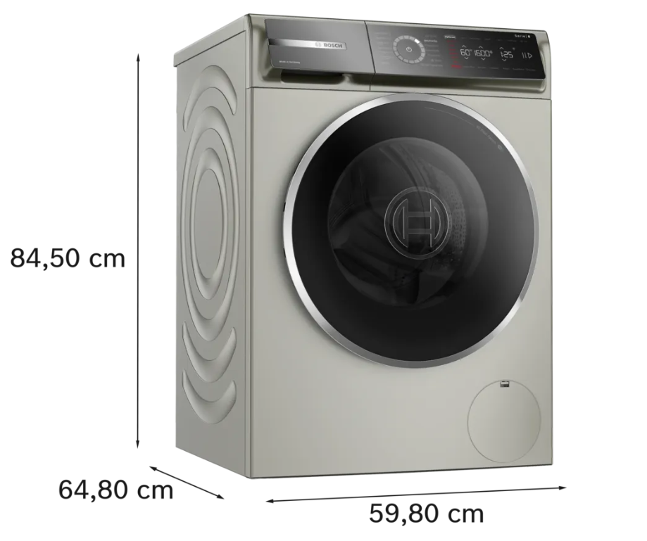 Kích thước của máy giặt Bosch WGB2560X1