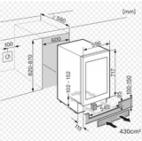 Tủ Rượu Âm Miele KWT 6322 UG-1 – Đẳng cấp lưu trữ rượu hạng sang