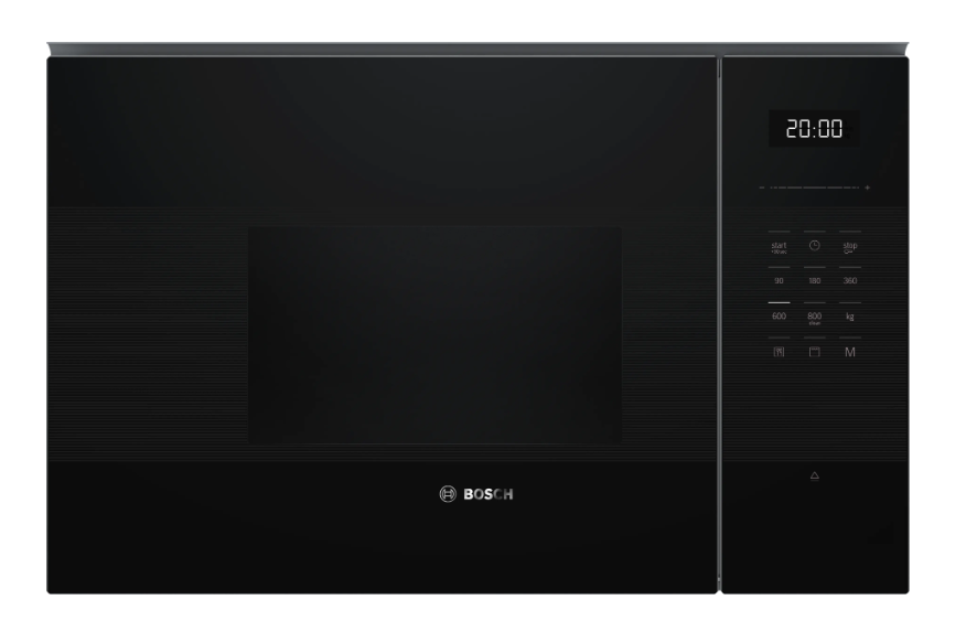Lò Vi Sóng Bosch BEL524MB2 Serie 6 âm tủ 20L màu đen chính hãng