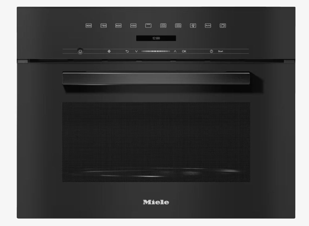 Lò Vi Sóng Kèm Nướng Miele M 7244 TC Black được phân phối chính hãng tại Kitchen King