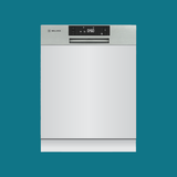 Máy Rửa Bát Âm Tủ Malloca MDW14-S08SI