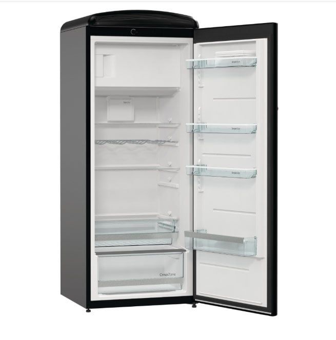 Khoang tủ bên trong Tủ lạnh Gorenje Retro ORB153BK