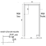 Giá Bát Đĩa Nâng Hạ Điện Tự Động Eurogold ESL9870 700mm