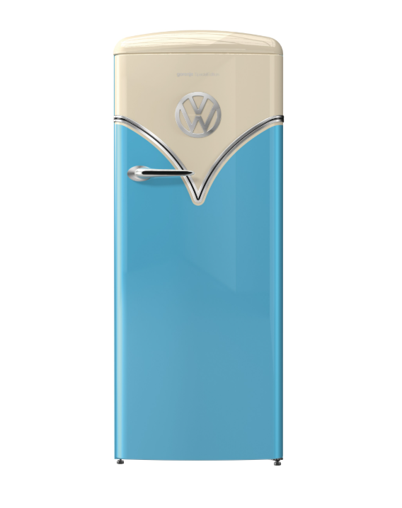 Tủ lạnh Gorenje Retro OBRB153BL sang trọng phong cách cổ điển, phân phối chính hãng tại Kitchen King