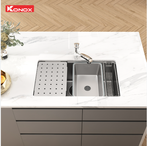 Chậu rửa bát Konox Dekor 8044SU