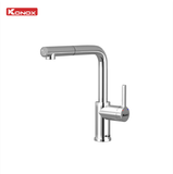Vòi rửa bát Konox Lumo Smart Chrome – Dây rút linh hoạt, nâng tầm tiện nghi cho căn bếp hiện đại