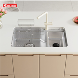 Chậu rửa bát Konox Tari Smart 8050 – Thiết kế Nhật Bản chống xước, bền đẹp vượt trội