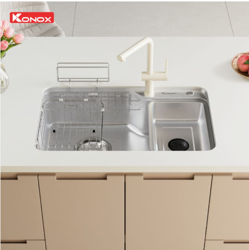 Chậu rửa bát Konox Tari Smart 8050