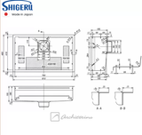 Chậu Rửa Bát Shigeru LE JSM – K 3F FS: Tối Ưu Trạm Sơ Chế Kiểu Nhật