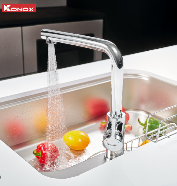 Vòi rửa bát Konox Lumo Smart Chrome