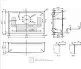Chậu Rửa Bát Shigeru LE JSM-K 2F FS – Tối ưu không gian, nâng tầm trải nghiệm bếp Nhật