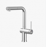 Vòi rửa bát Konox Stream Smart Chrome – Thiết kế xoay 360° sang trọng, tối ưu từng thao tác bếp