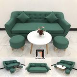  Bộ ghế sofa băng xanh lá cây BL10 BGN dài 1m9 phòng khách 