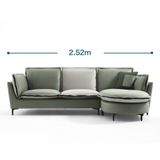  Bộ ghế sofa góc chữ L GT36 Securing cho phòng khách đẹp 