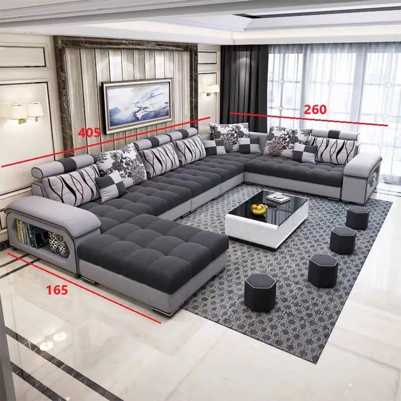  Bộ ghế sofa U 4m05 UT4 Bearden sang trọng, hiện đại 