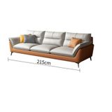  Ghế sofa văng da Pu cao cấp BHQ3 Kaoma 2m2 phối màu đẹp 
