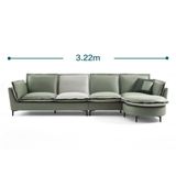  Bộ ghế sofa góc chữ L GT36 Securing cho phòng khách đẹp 