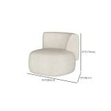  Bộ ghế sofa cho các tiệm shop, cửa hàng KT94 Olivia vải lông cừu 