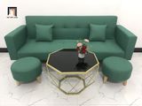  Bộ ghế sofa giường đa năng bật nằm GBL2 xanh ngọc lá cây dài 2m 