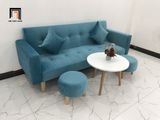  Bộ ghế sofa giường giá rẻ GBL2 2m màu xanh dương cho chung cư 
