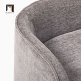  Ghế sofa đôn dài 1m3 x 55 SB5 Celine vải nỉ trắng kem 