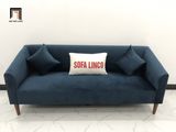  Bộ ghế sofa băng dài xanh đậm BL6 Pelly dài 1m9 cho văn phòng 